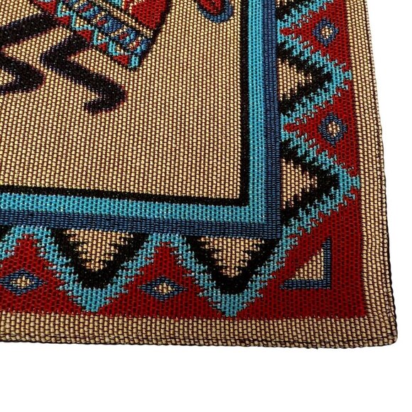 Kokopelli Table Runner Western Rustic Lodge Dining Decor 12x68" Southwest Tapest - Picture 5 of 8